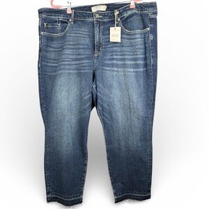 Torrid Women’s 22R Dark Blue High-Rise Straight Jeans